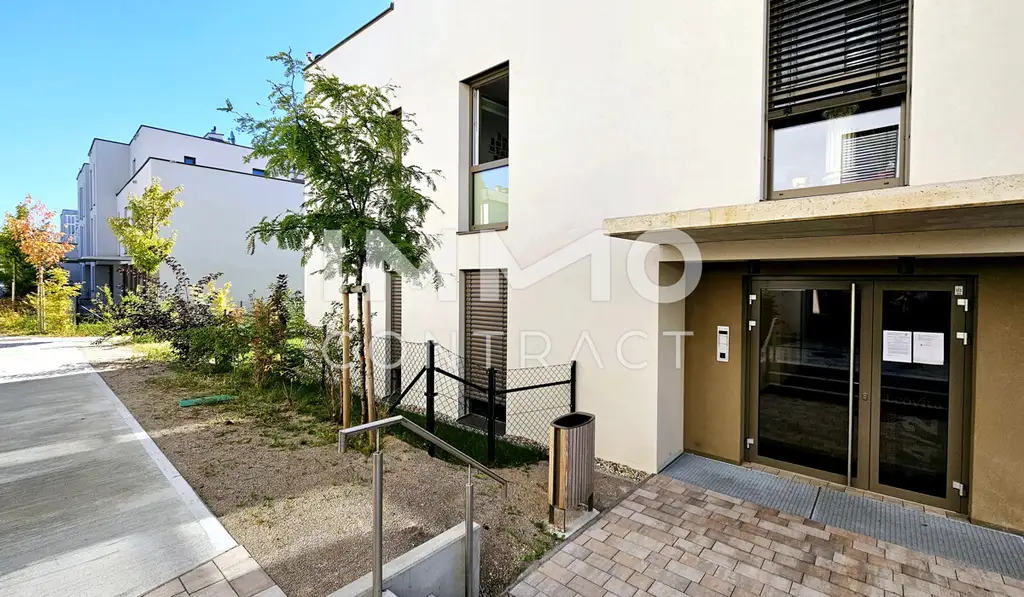 Grünblick und doch zentral: Helle 3-Zimmer-Wohnung mit Balkon m Erstbezug - Provisionsfrei!