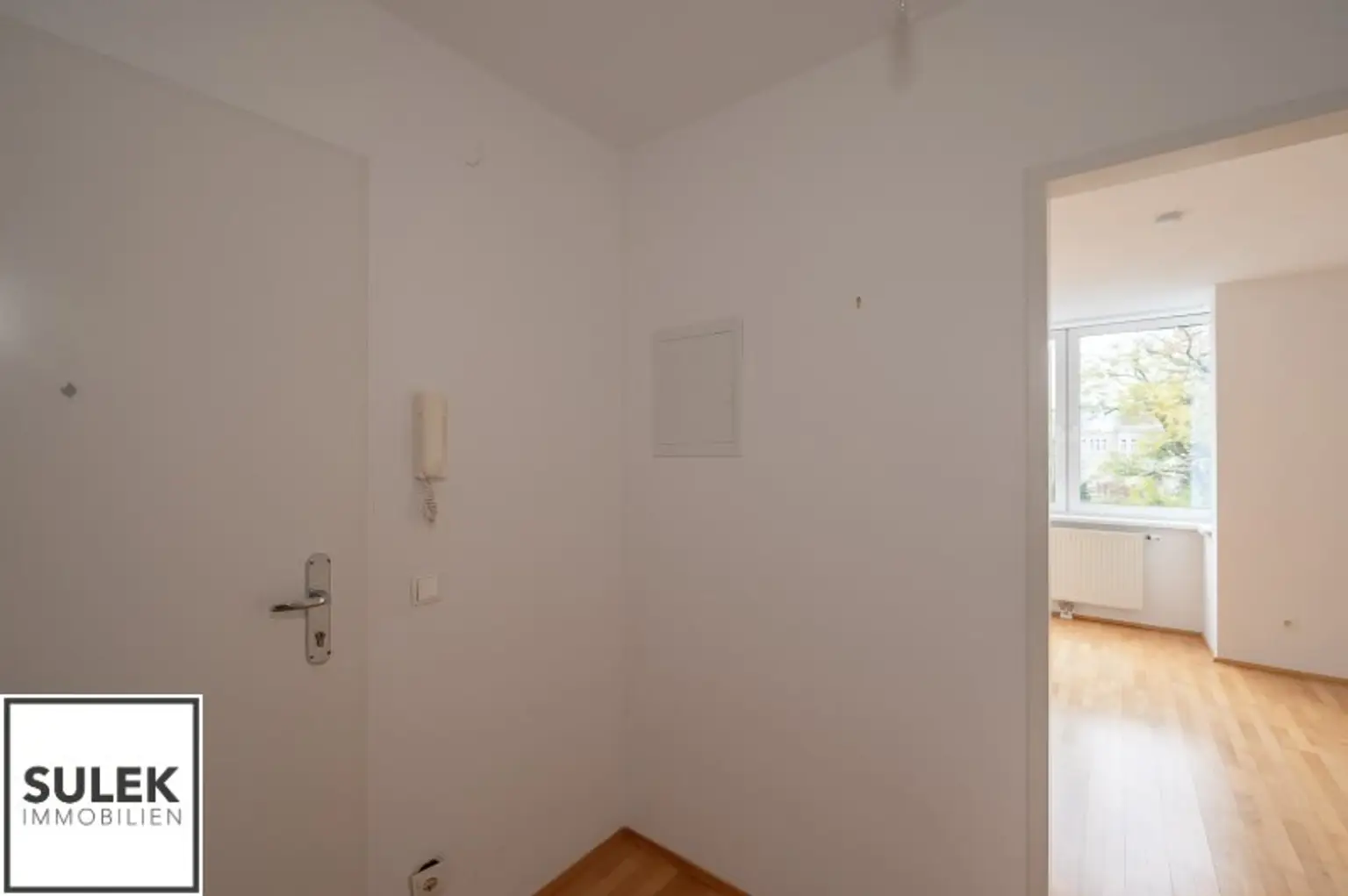 Gut geschnittene 2 Zimmer Neubauwohnung mit Grünblick auf den Schubertpark!