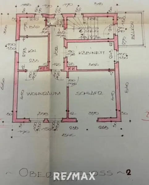 Grundriss - Obergeschoss