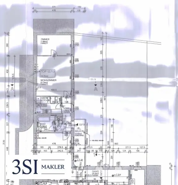 Ruheoase im Altbau – Helle 3-Zimmer-Wohnung mit großzügiger Terrasse im 3. Bezirk