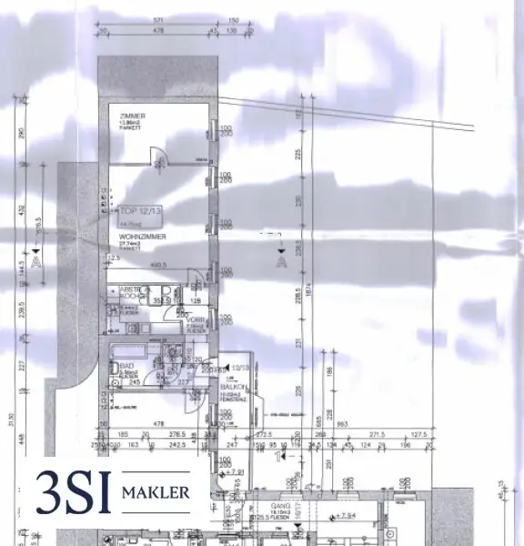 Ruheoase im Altbau – Helle 3-Zimmer-Wohnung mit großzügiger Terrasse im 3. Bezirk