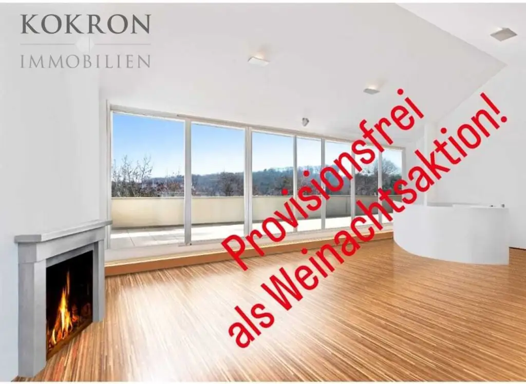 PROVISIONSFREI als Weihnachtsaktion! Exklusive Maisonette in Toplage mit Fernblick zum Tiergarten – inkl. 2 Garagenplätze