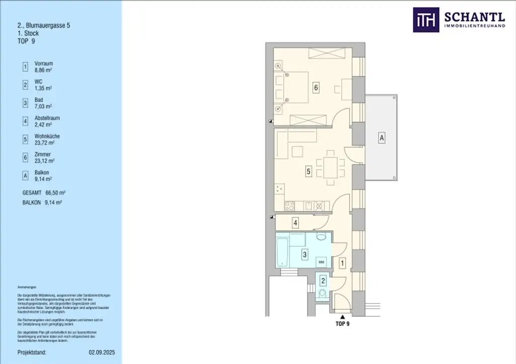 ++ TOP LAGE in unmittelbarer Nähe zum Augarten ++ hochwertig saniertes Altbaujuwel mit großzügigem Balkon + absolut ruhige Innenhoflage