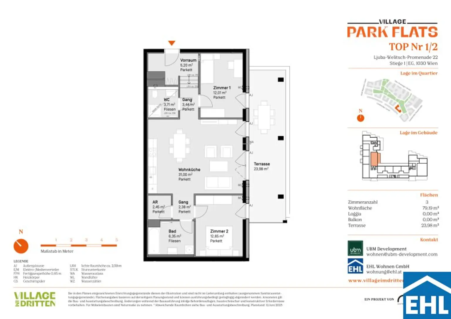 Exklusive Lage im Herzen Wiens – PARK FLATS als Anlagechance