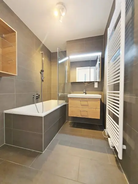 ++NEU++ AMBIENTE22: TOP-moderner 3-Zimmer-Wohntraum mit großzügiger 11,30 m² Terrasse und Tiefgaragenplatz beim Blumengärten Hirschstetten! +++