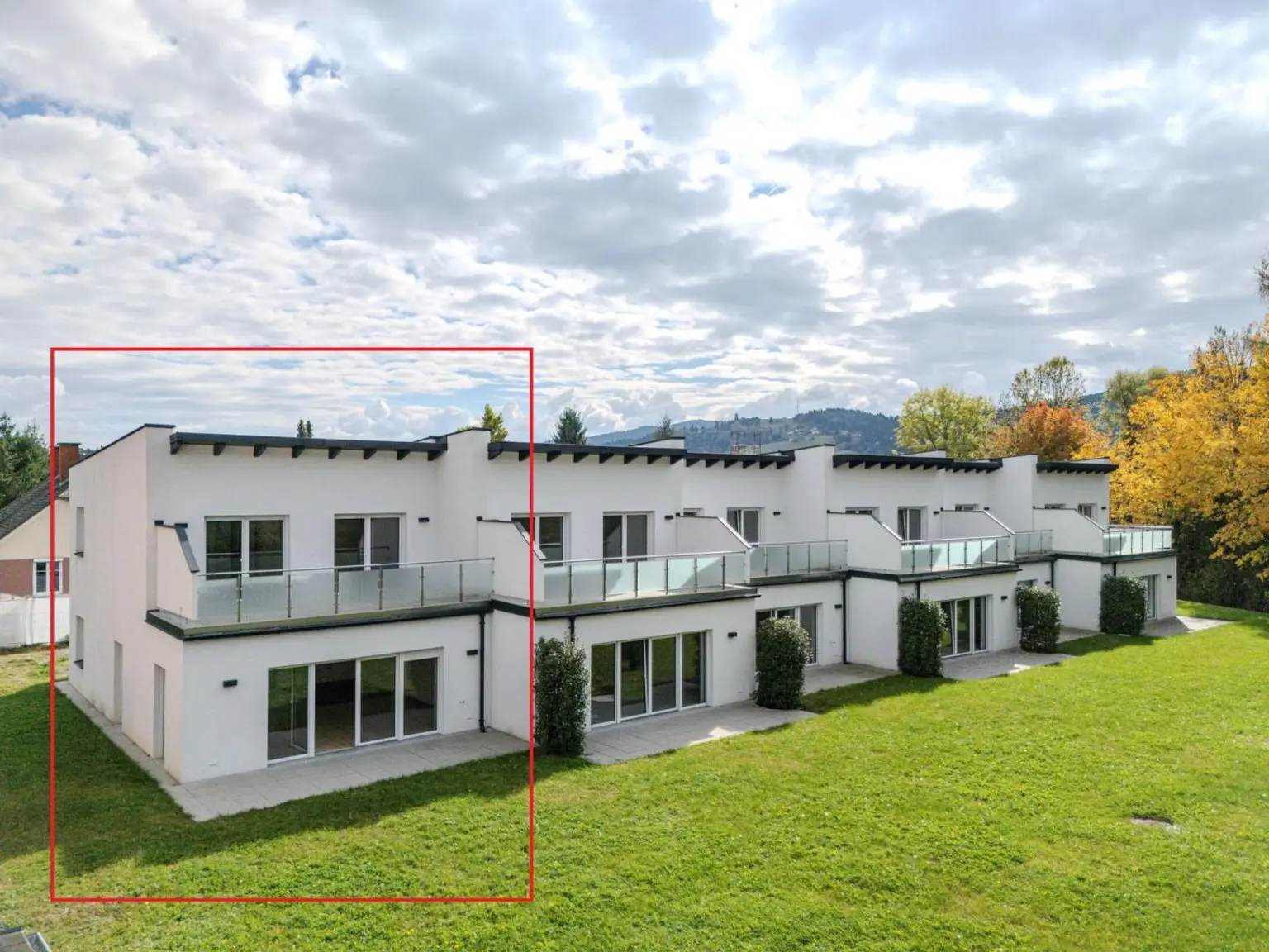 Herbstaktion: Exklusives Eckreihenhaus mit Panoramablick auf die Burg Voitsberg