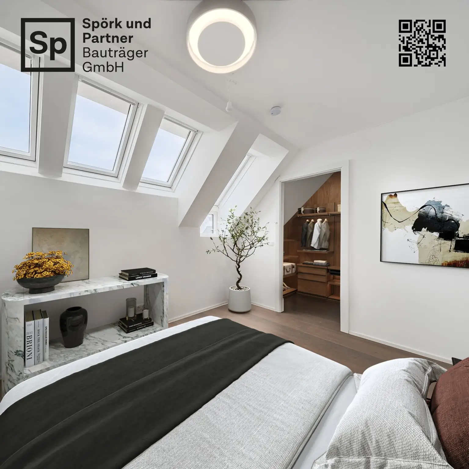 BESTLAGE ALTE DONAU – 2-Zimmer im Dachgeschoss mit Balkon – 1 Minute zur Alten Donau
