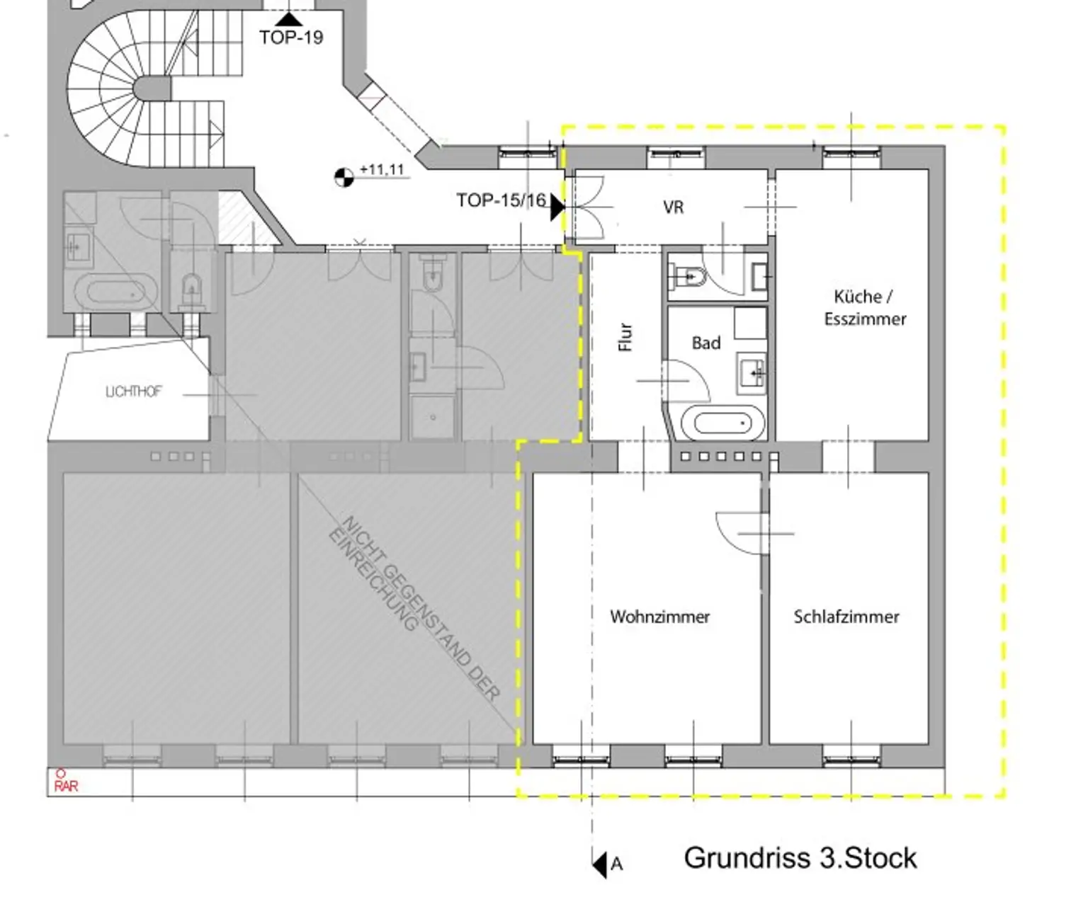 Charmante Altbauwohnung in Meidling – 3. Stock ohne Lift, geplante Aufwertung des Hauses