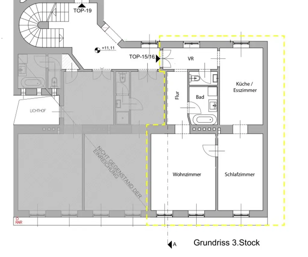 Charmante Altbauwohnung in Meidling – 3. Stock ohne Lift, geplante Aufwertung des Hauses