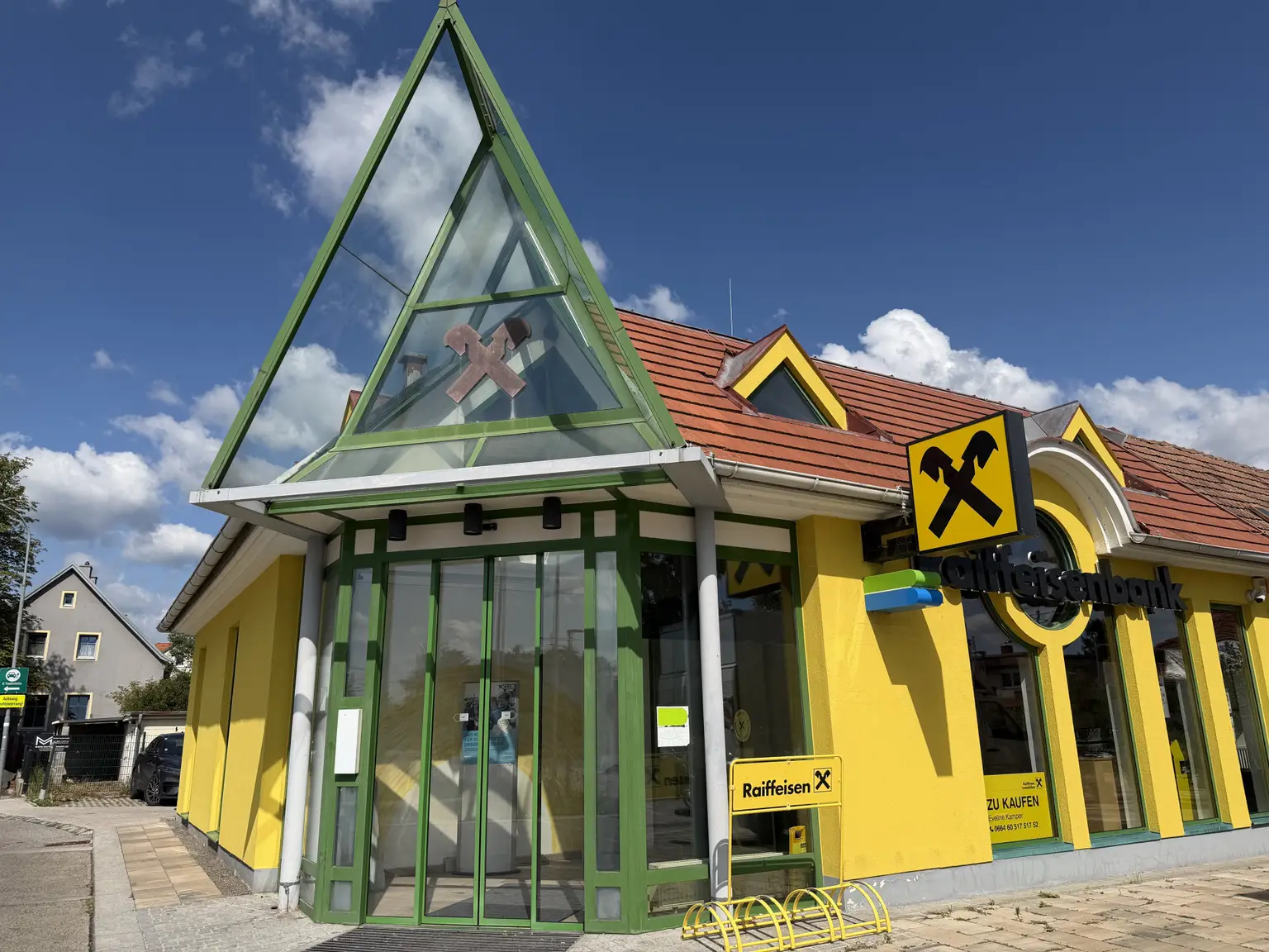 Außenansicht, Eingang