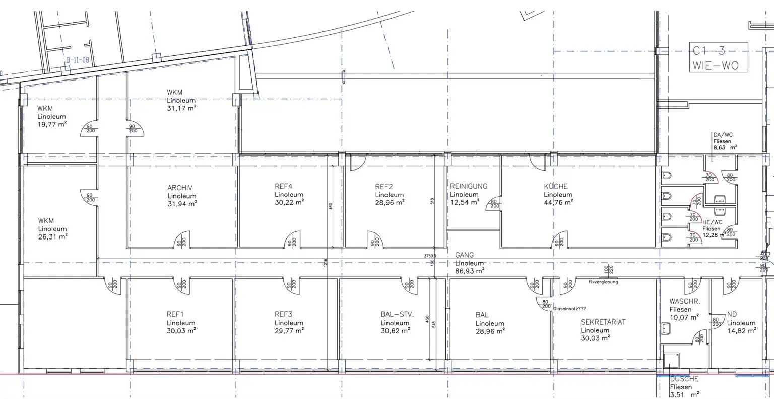 1150 Wien, LInke Wienzeile 192 - 1.Stock ca. 747 m²