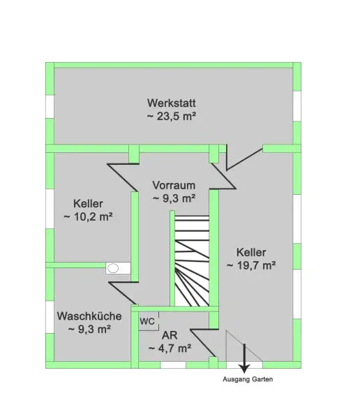 Rarität! Liegenschaft mit renovierungsbedürftigem Haus in Traumlage am Wolfersberg