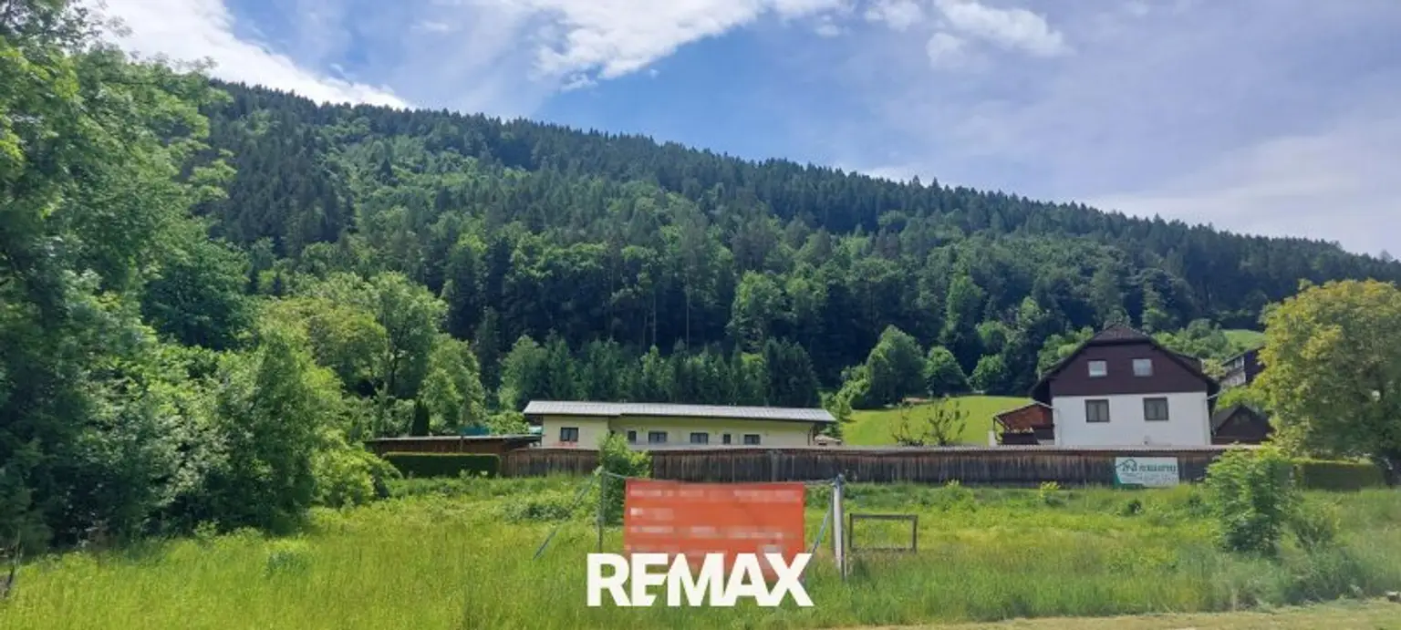Grundstück mit Blick nach Süden