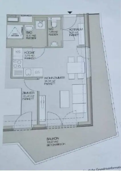 Wohnen im Leopoldtower / Citygate - Eckwohnung mit ca.18 m2 Balkonfläche!