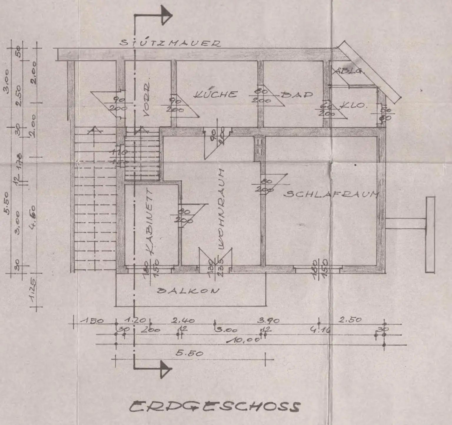 Grundriss Erdgeschoss
