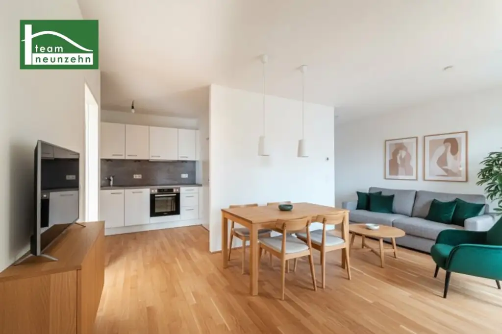 Ruhig und dennoch zentral! Top Anbindung an die U Bahn Kagran. Hochwertige Neubau-Erstbezugswohnungen. - WOHNTRAUM