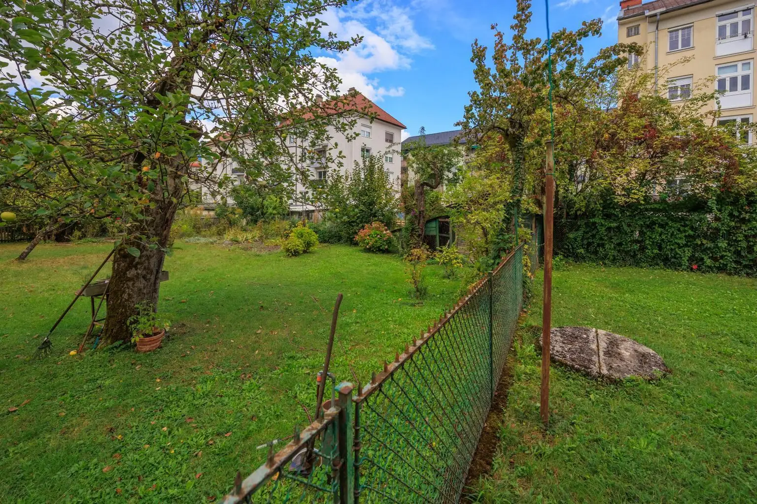 Garten für Neubau