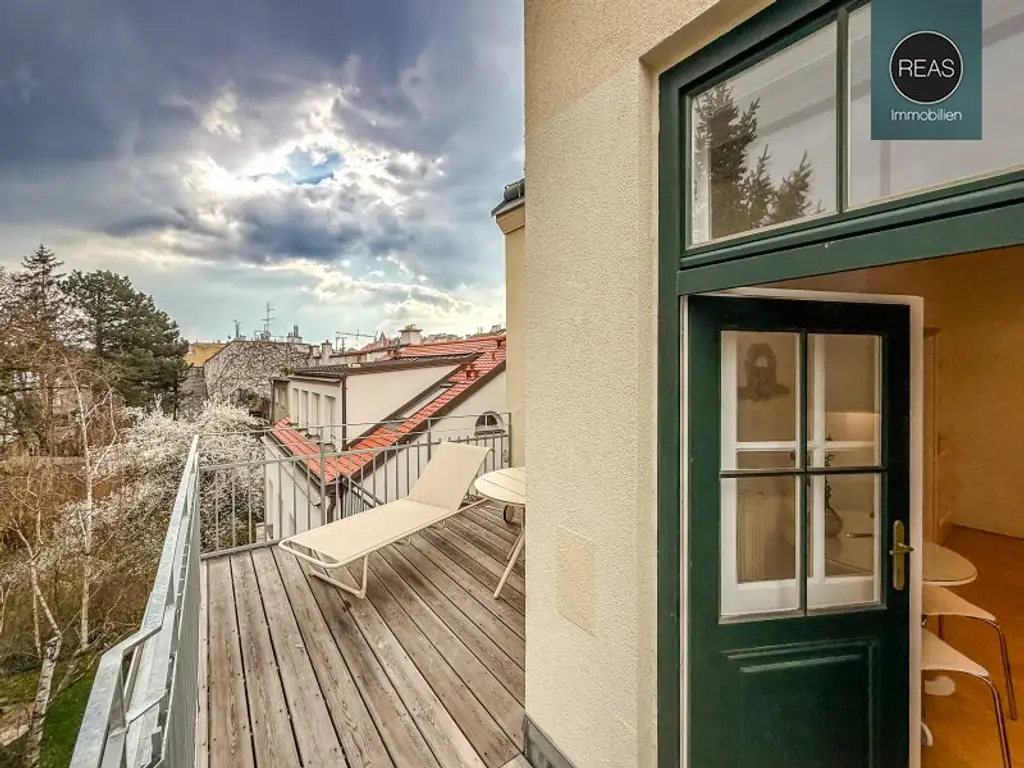 Provisionsfrei: Vollausgestattetes Apartment mit Möblierung und Balkon in Sieveringer Bestlage! Klimatisiert!