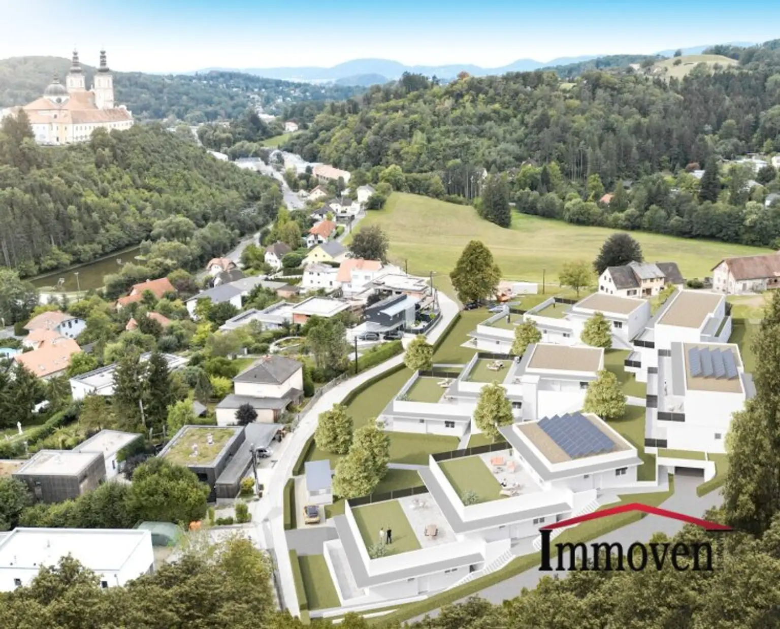 FINANZIERUNGSAKTION* - Erstbezug und Ruhelagein Mariatrost: moderne 3-Zimmerwohnung mit Terrasse und 2 Tiefgaragenplätze