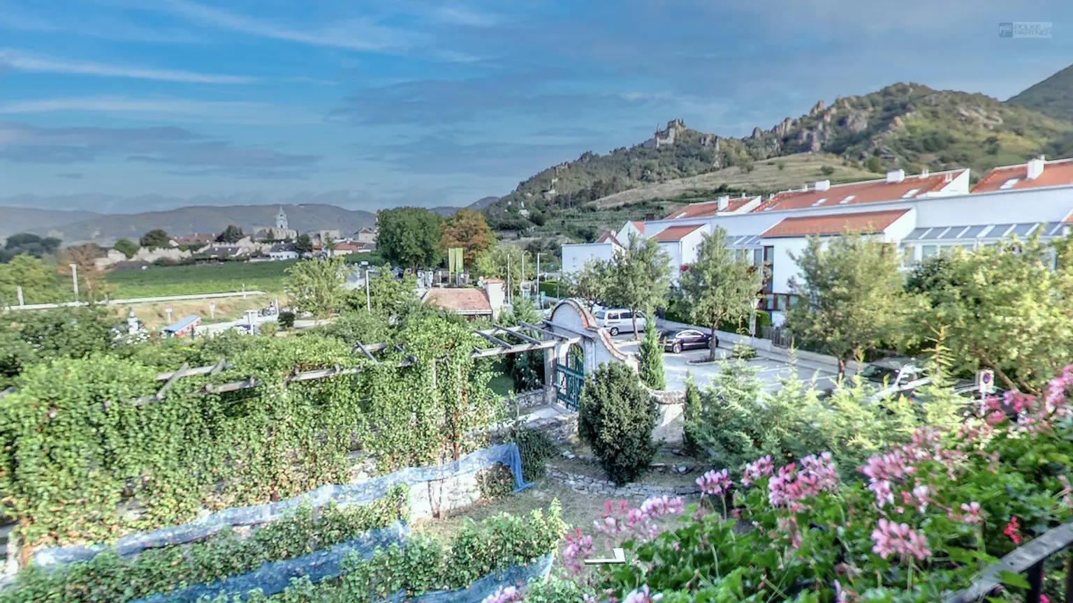 Blick vom Gästezimmer