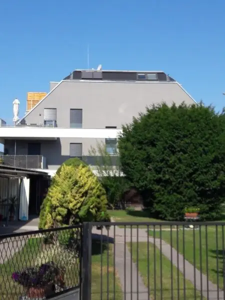 NEUBAU-RENDITEOBJEKT IM GRÜNEN, freier Mietzins, 10 Wohneinheiten mit Freiflächen, 5 Stellplätze, 748 m2 Grundstück, Aspern, U2-Nähe