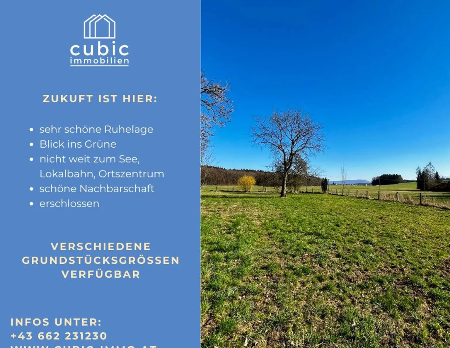 Baugrundstücke in St. Pantaleon, sehr schön gelegen