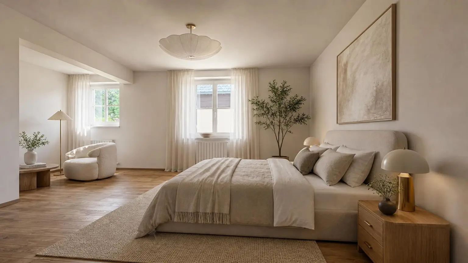 Visualisierung Schlafzimmer