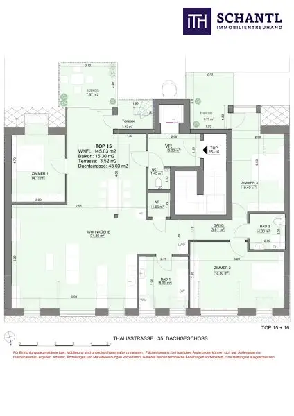 Exklusive 4-Zimmer-Dachgeschosswohnung in revitalisiertem Altbauhaus – Stilvolles Wohnen mit Dachterrasse, Fischgrätparkett, Klimaanlage & Luftwärmepumpe auf modernstem Stand