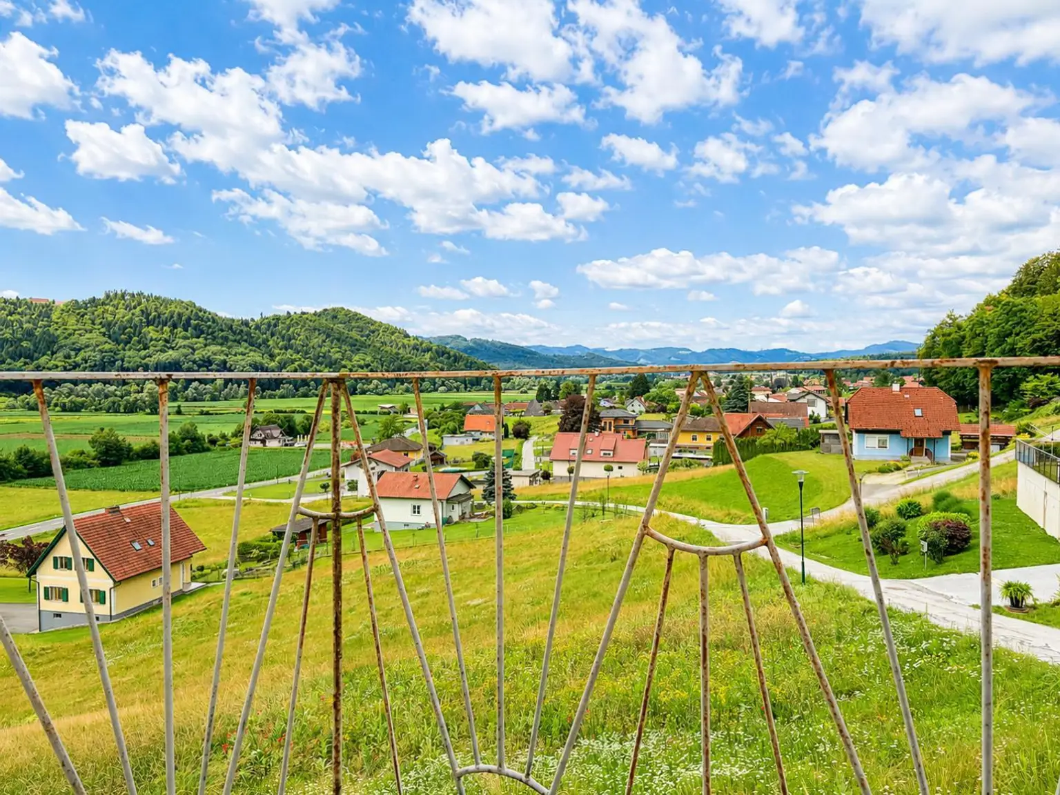 Ausblick Balkon DG