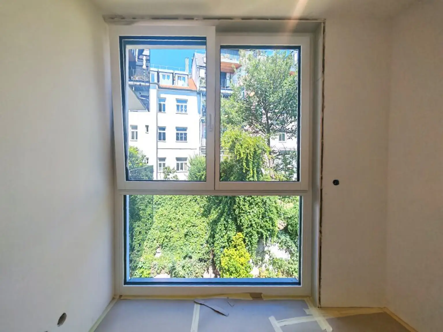 Ausblick hofseitig