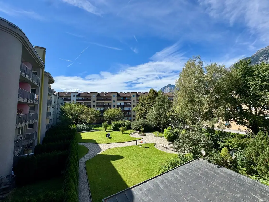 2-Zimmer-Stadtwohnung mit Balkon und Tiefgaragenplatz in Innsbruck