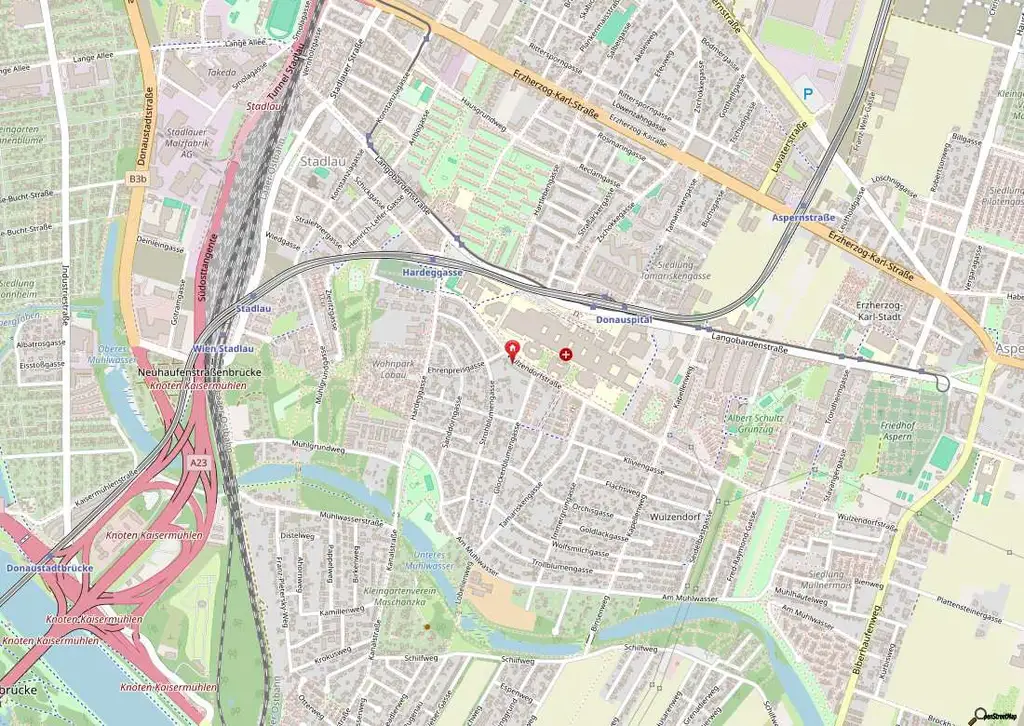 Schöne 3-Zimmer-Wohnung mit Blick ins Grüne im 22ten!