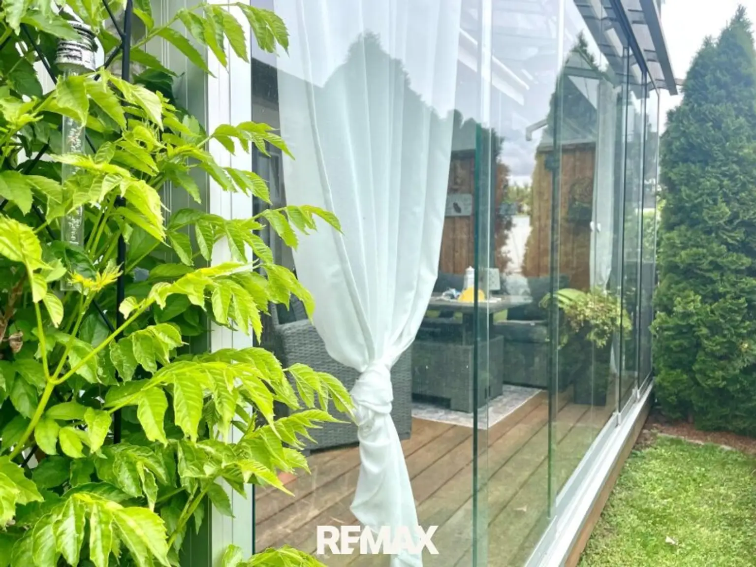 Terrasse Verglasung