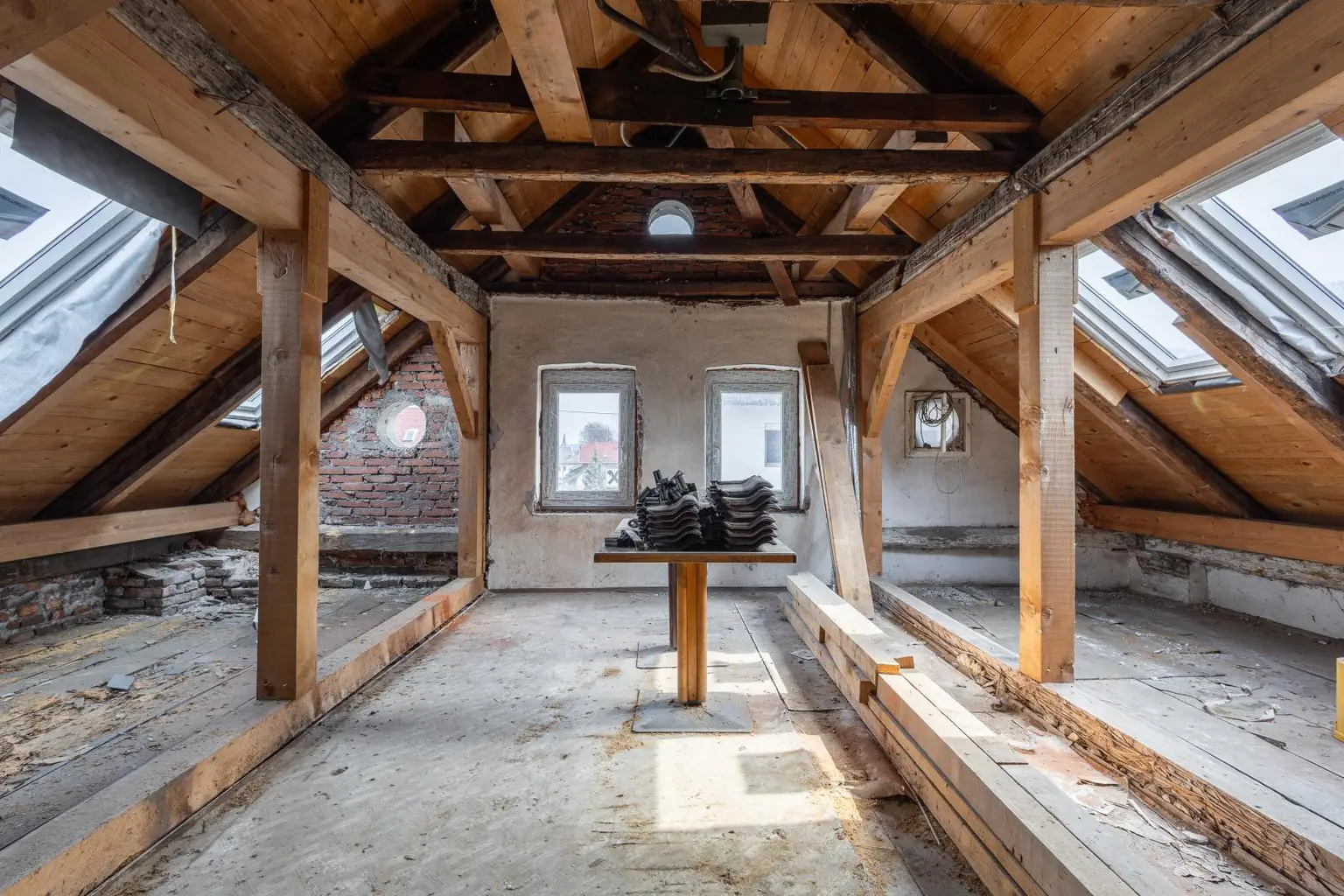 Rohdachboden.