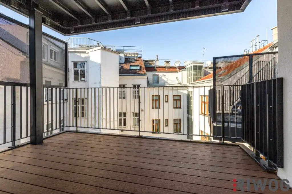 3 ZIMMER NEUBAUWOHNUNG MIT BALKON II 4. LIFTSTOCK II CA. 40 m² WOHNKÜCHE II NÄHE SIEBENBRUNNENPLATZ II SOFORT BEZIEHBAR