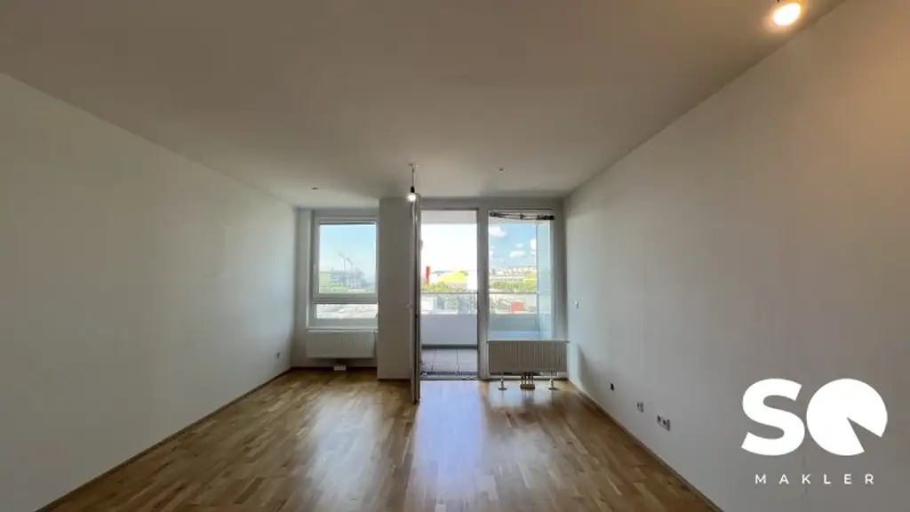 # SQ  - MODERNE 2 ZIMMER IN EINEM HOCHHAUS - NEUBAUWOHNUNG MIT BALKON - NÄHE KURPARK OBERLAA - 6 ETAGE