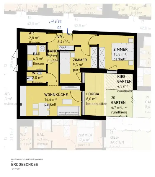 PROVISIONSFREI - Aspern Flats 101 - Ihr Traum vom Eigenheim im Grünen