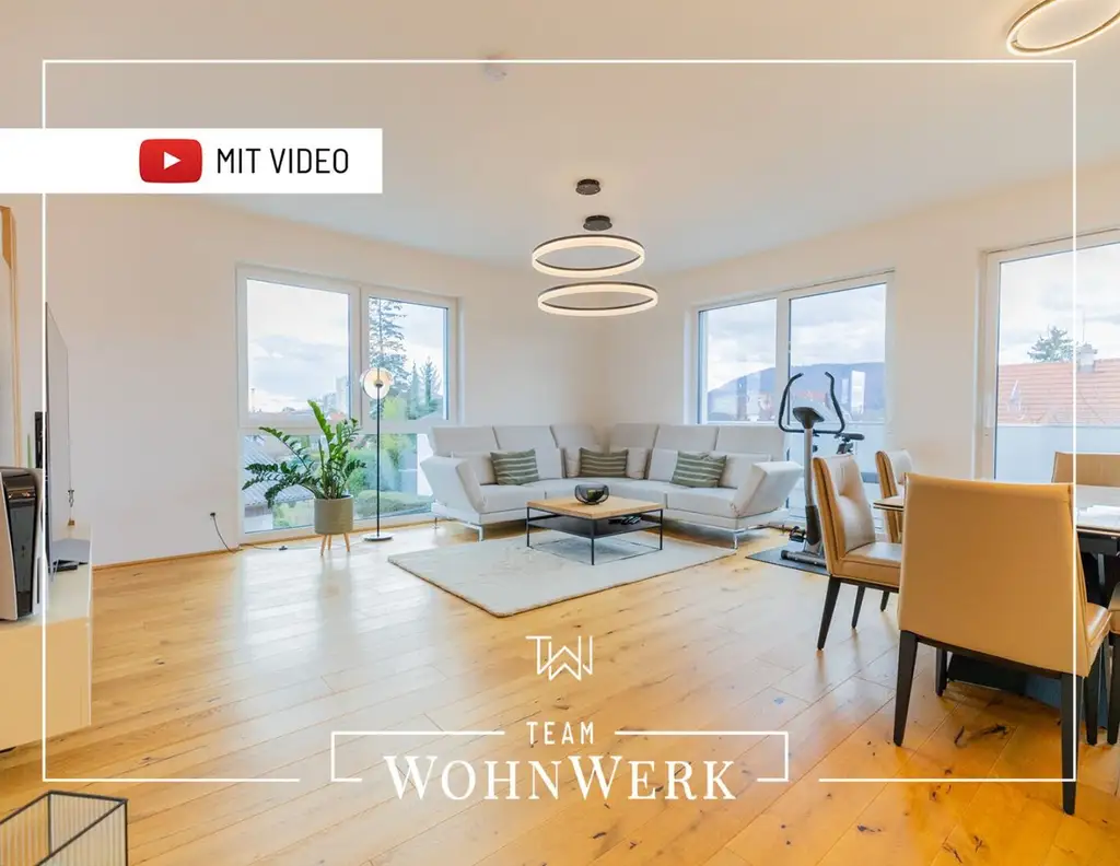 Exklusive 4-Zimmer-Penthouse-Wohnung | edle Ausstattung | hochwertige Qualität | Parkplatz vorhanden