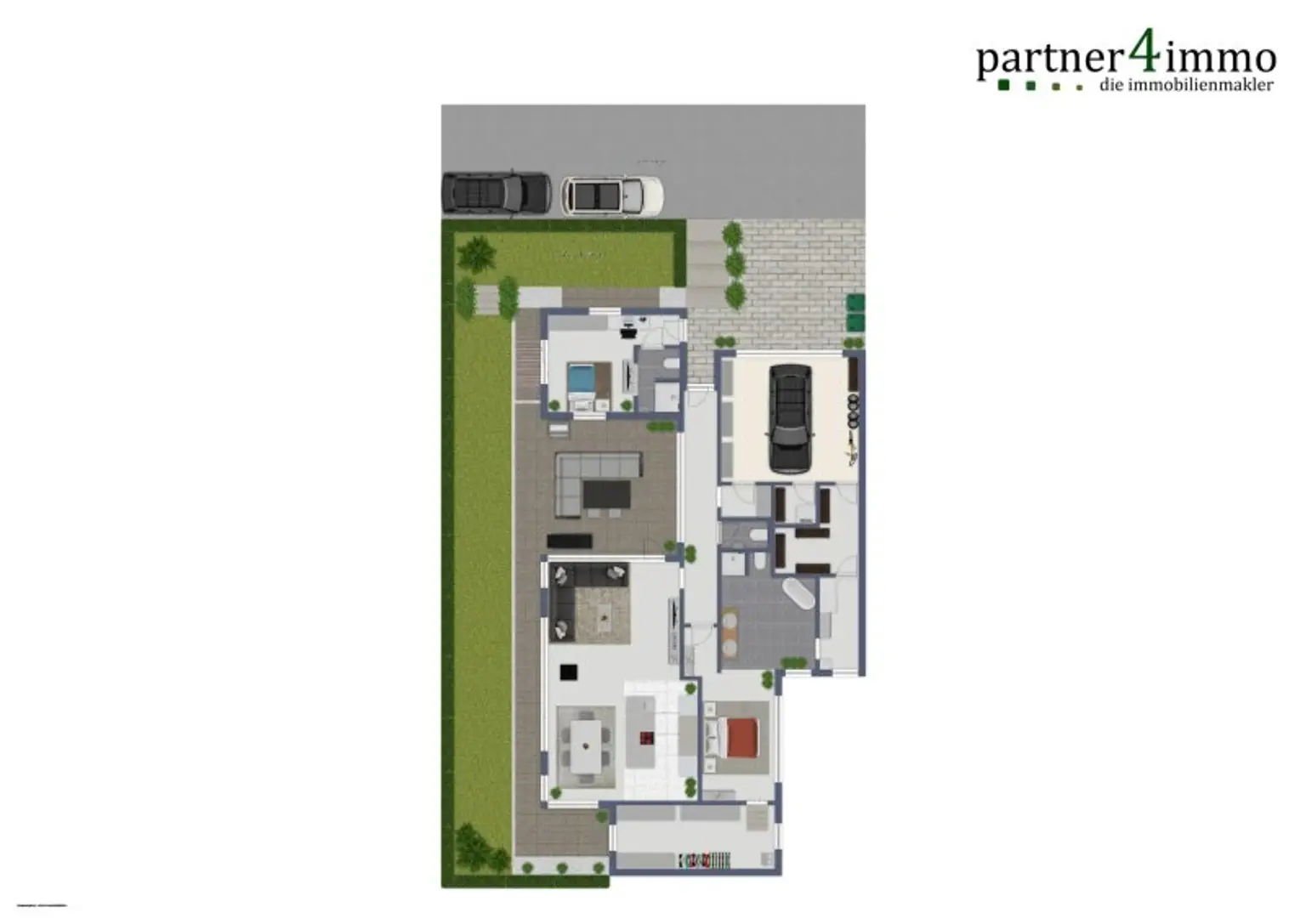 Luxuriöser Bungalow in absoluter Ruhelage am Waldrand als idealer Alterssitz