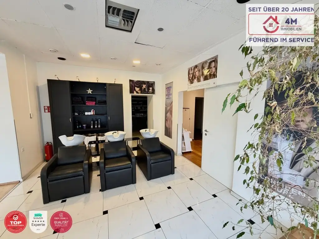 Moderner Beauty- & Friseursalon mit großem Potenzial