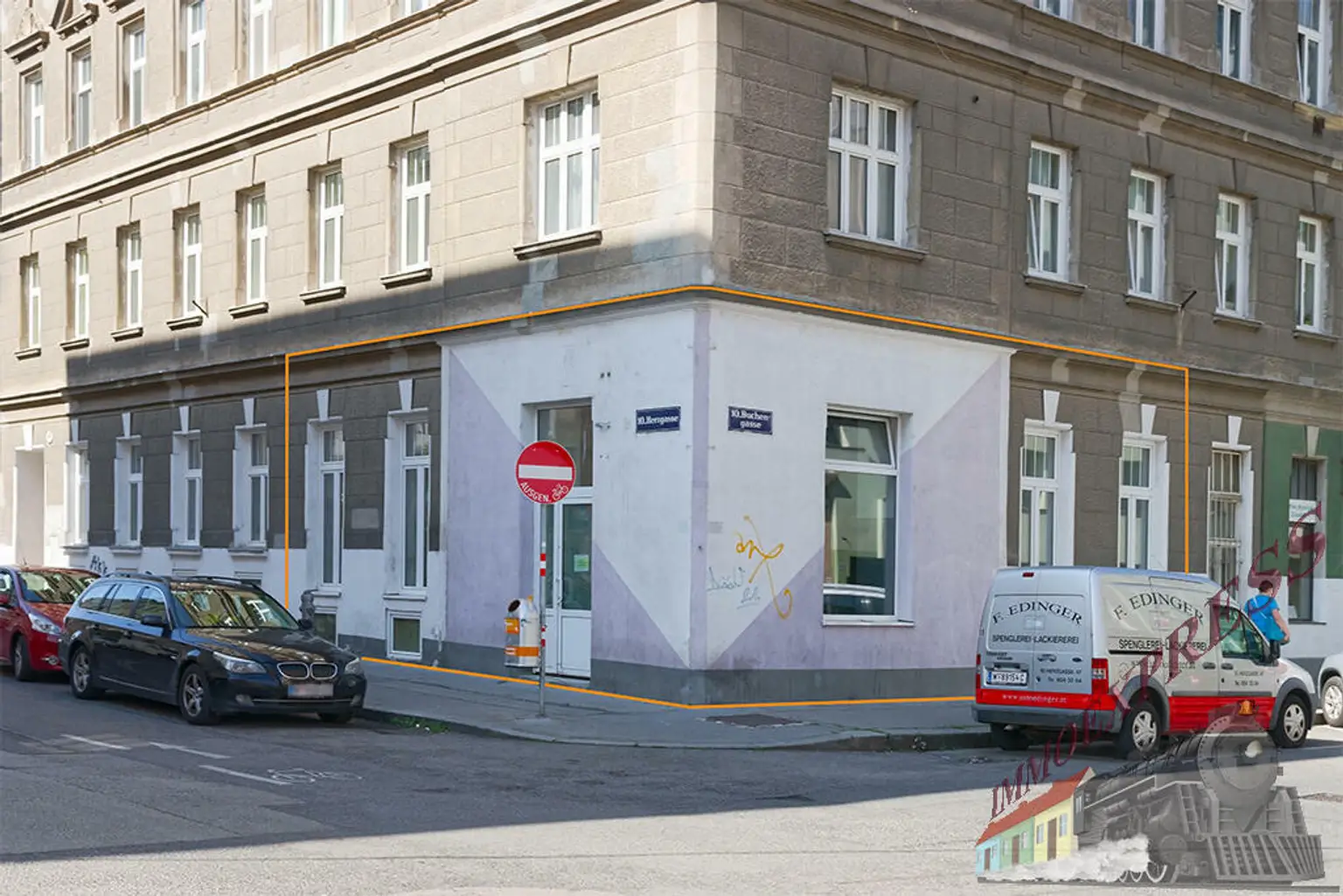 HERZGASSE nahe Quellenstraße  =  Geschäftslokal nur für LAGERZWECKE