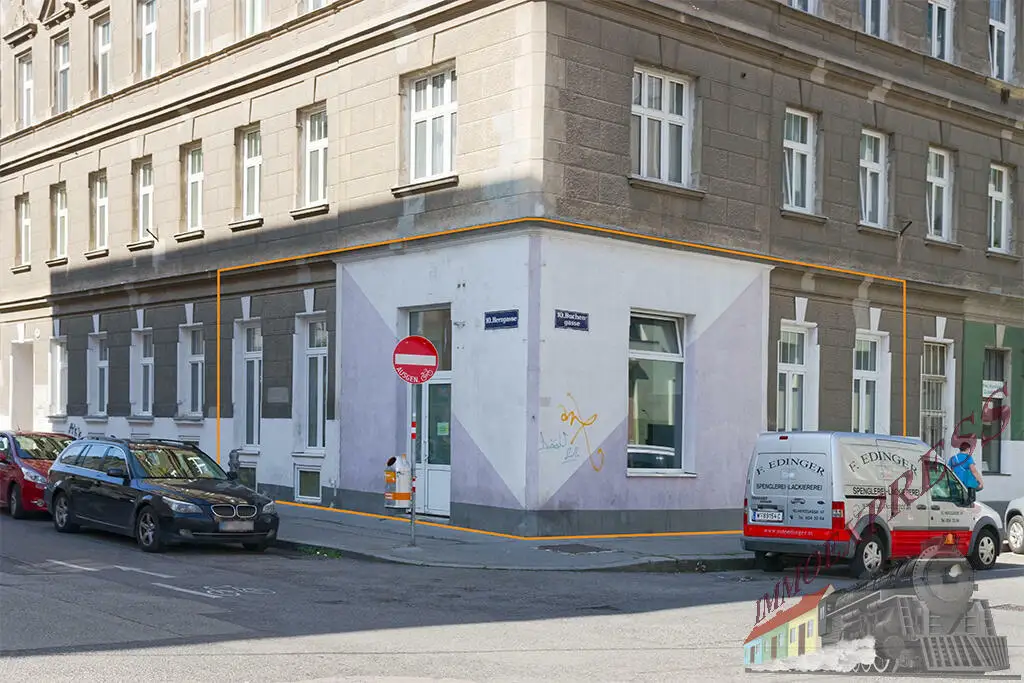 HERZGASSE nahe Quellenstraße  =  Geschäftslokal nur für LAGERZWECKE