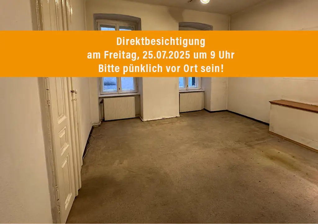 Sanierungsbedürftiger Altbau-Eigentum im 9., Bezirk