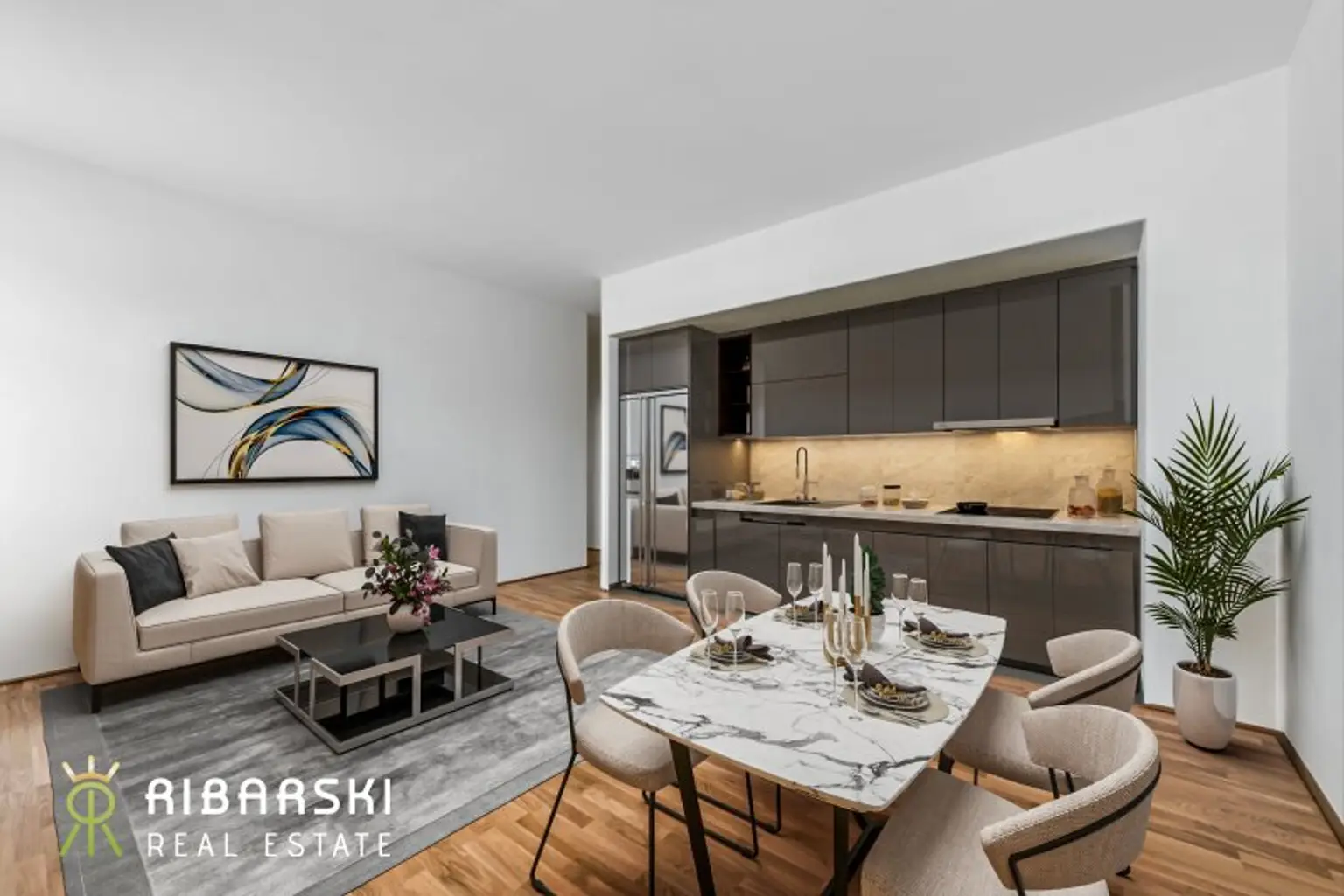 BAD VÖSLAU inkl. 2 TG Plätze - Wohnen in Verbundenheit - stylische Maisonette mit südseitiger Dachterrasse