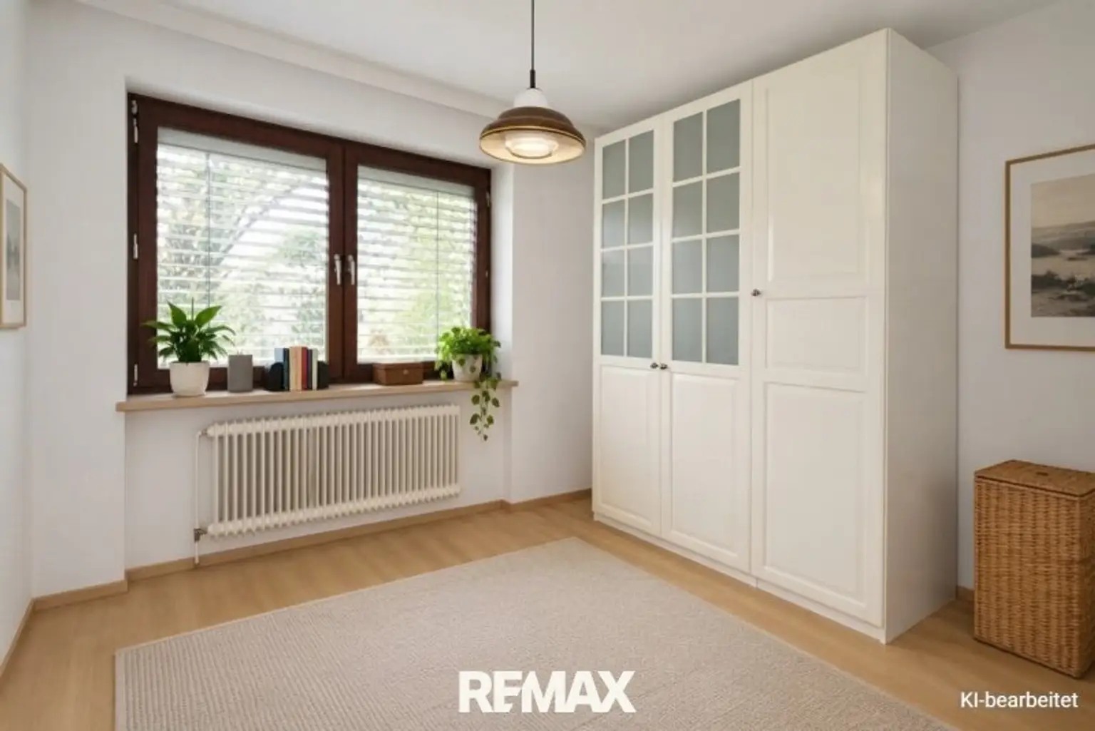 Zimmer mit KI aufgeräumt & dekoriert