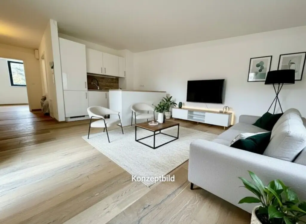 Stadt trifft Natur - Elegante 2-Zimmer Wohnung mit Klimaanlage, Sauna & Terrasse