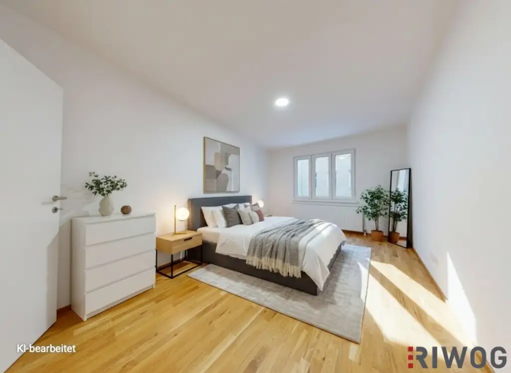 ERSTBEZUG nach Sanierung I Großzügige 2 Zimmer Wohnung mit geräumiger Küche und begehbaren Kleiderschrank I Augartennähe I Tischler Einbauküche inkl. Siemensgeräte I Gratis Miele Waschtrockner bei Kauf bis 31.12.25