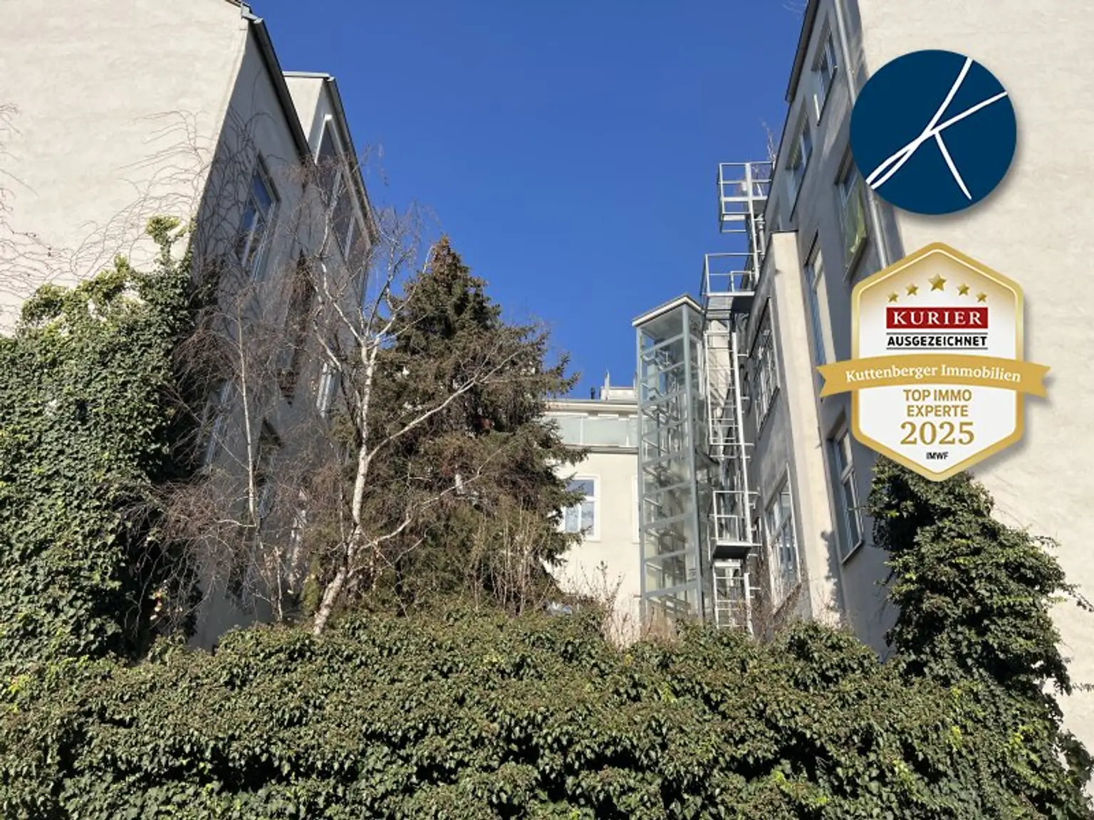 Lieber Erstbezug mit eigenem Balkon über den Gang