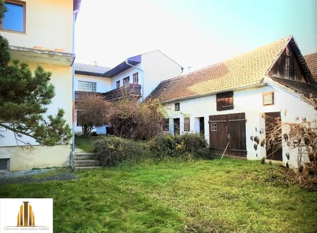 Einfamilienhaus mit ehemaligem Lokal, Stadel und Garten in Weitersfeld im Bezirk Horn!