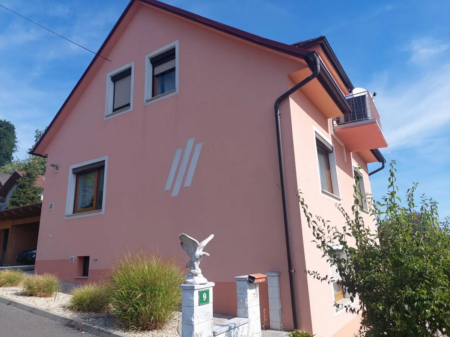 Hausansicht seitlich